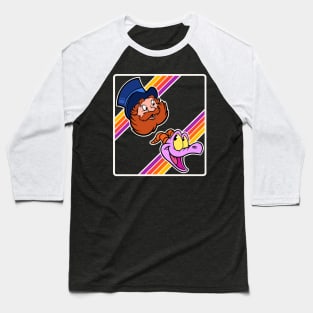 Happy little purple dragon of imagination Baseball T-Shirt